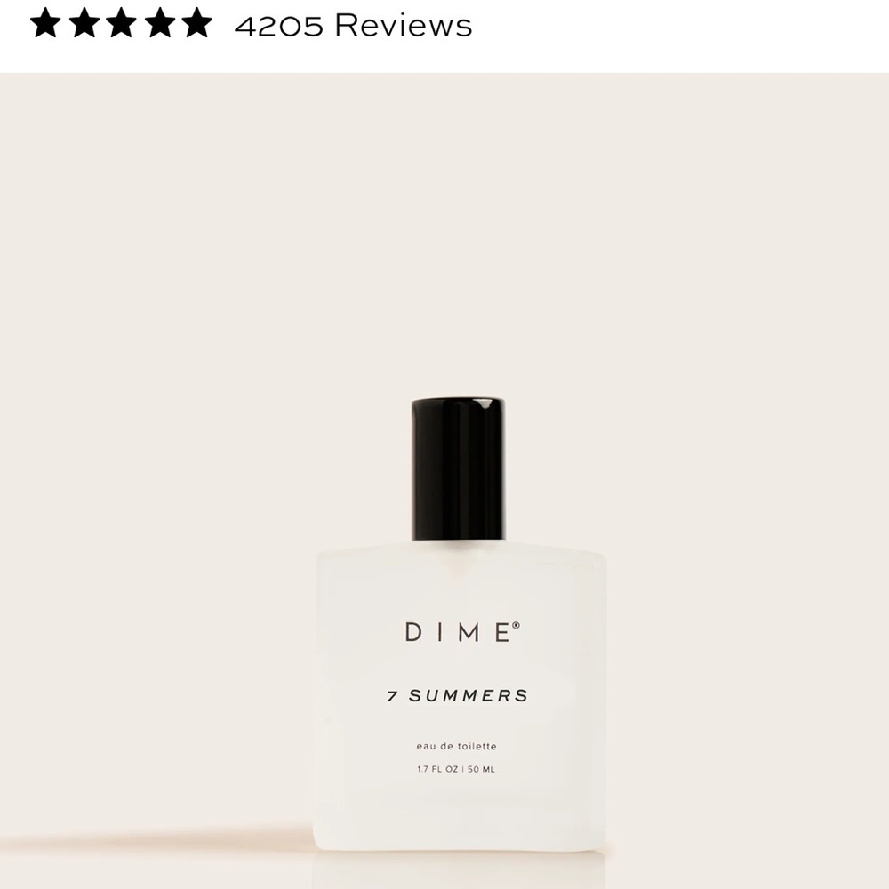 NIB - Dime Beauty 7 Summers Perfume